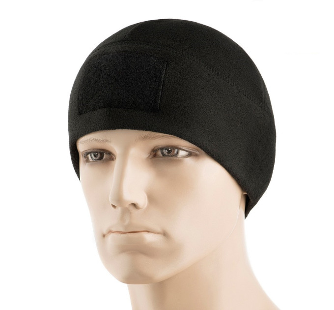 M-Tac шапка Watch Cap Elite фліс (320г/м2) з липучкою Black