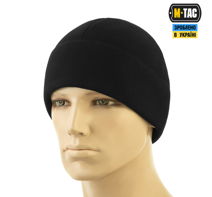 M-Tac шапка Watch Cap Elite фліс (320г/м2) Black