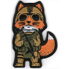 FOX (бойова лисичка) /тк.чорна / кол / Нарукавна емблема