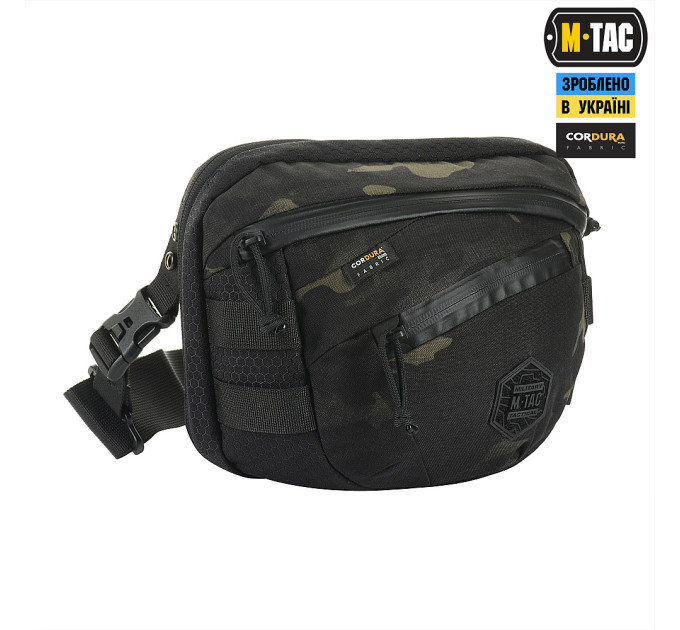 M-Tac сумка Sphaera Hex Hardsling Bag Gen.II Elite Multicam Black/Black