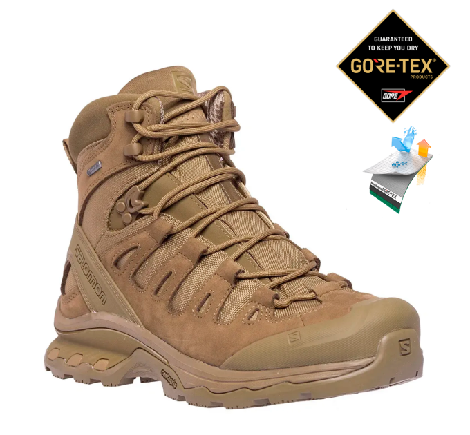Черевики тактичні Salomon Quest 4D GTX Forces 2 - Койот