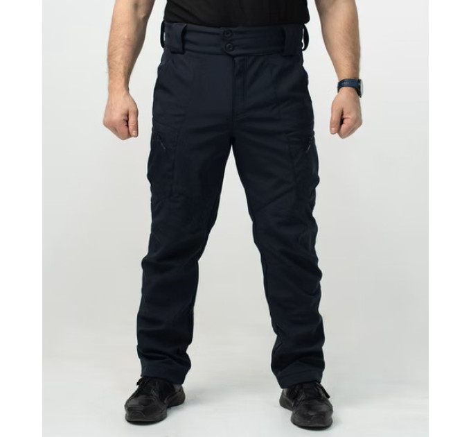 Штани SoftShell Сині Military R