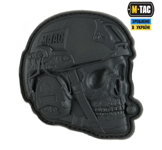 M-Tac нашивка Operator 3D PVC Black
