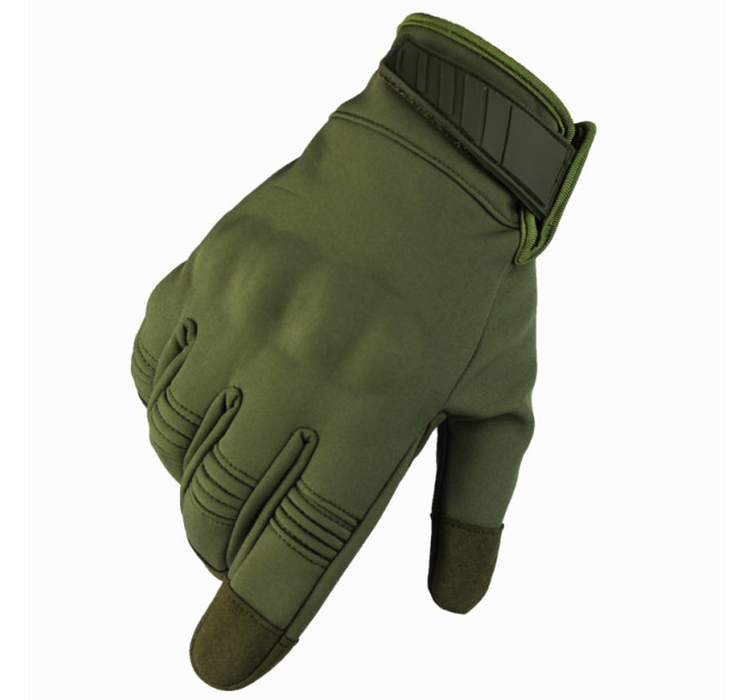 Рукавиці Тактичні SoftShell Олива