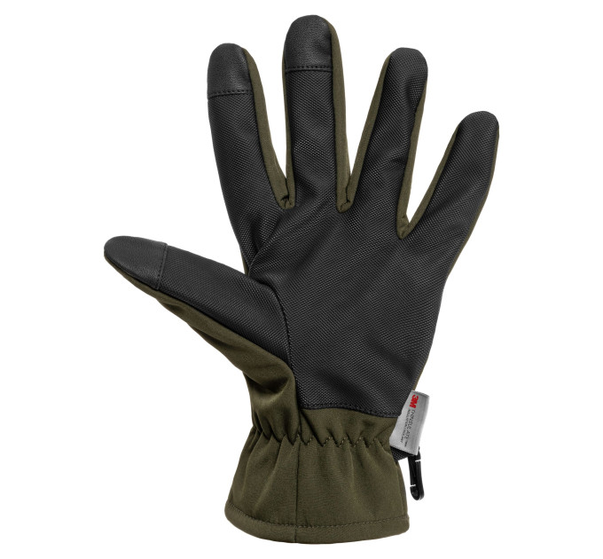 Mil-Tec Тактичні рукавички зимові сенсорні утеплені Softshell Thinsulate 3M olive