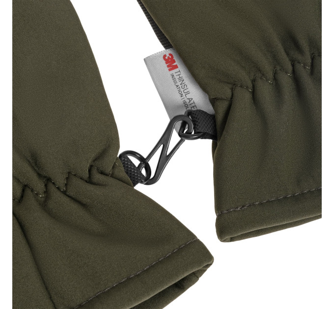 Mil-Tec Тактичні рукавички зимові сенсорні утеплені Softshell Thinsulate 3M olive