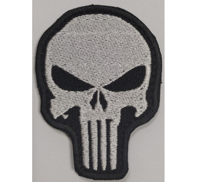 Череп-punisher/тк.чорна/нарукавна емблема
