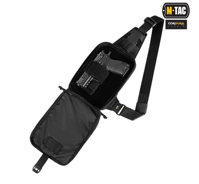 M-Tac сумка Sling Pistol Bag Hex Black
