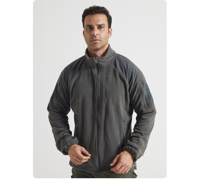 Кофта Флісова Grid Fleece Сірий