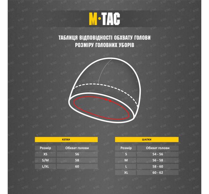 M-Tac Кашкет-мазепинка з гербом ріп-стоп MM14