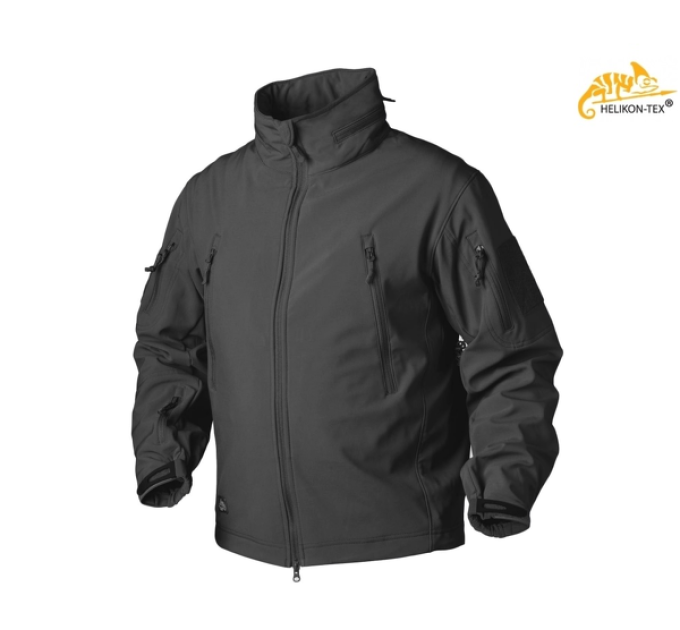 HELIKON-TEX Куртка GUNFIGHTER - Shark Skin Windblocker Black