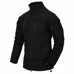 HELIKON-TEX Alpha Tactical Jacket Black куртка на блискавці чорна