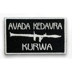 Шеврон ""Avada Kedavra"" на липучці