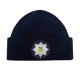Шапка в'язана флісова з відворотом Поліція Navy Blue