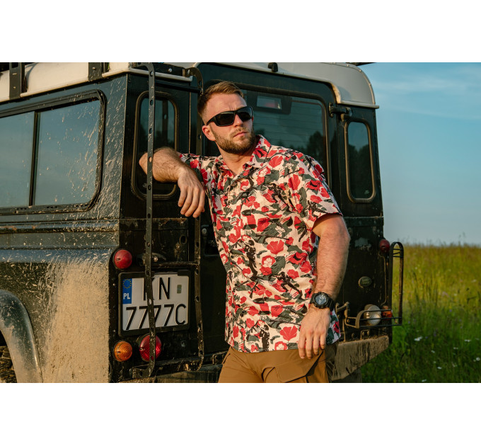 Сорочка Helikon-Tex Tactical Hawaiian Short Sleeve - Cassino