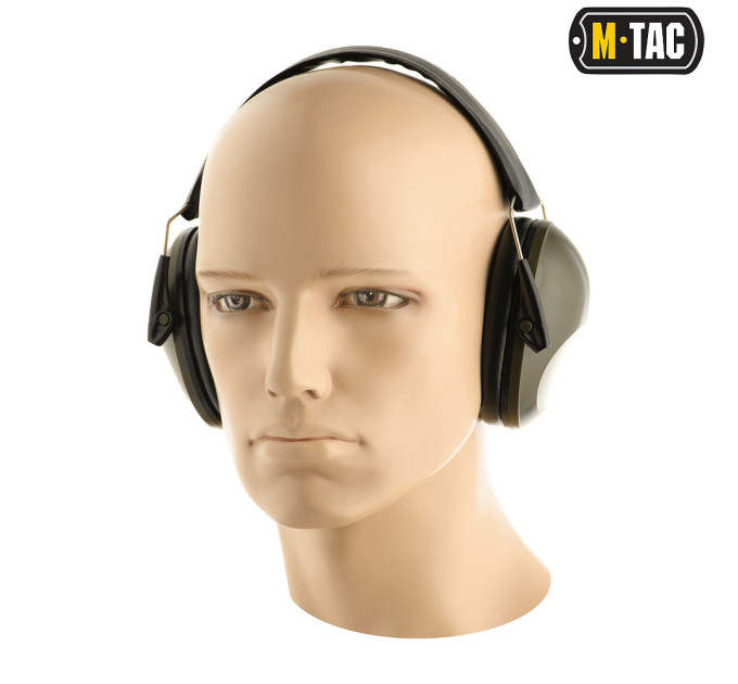 M-Tac навушники стрілкові Tac Force Olive