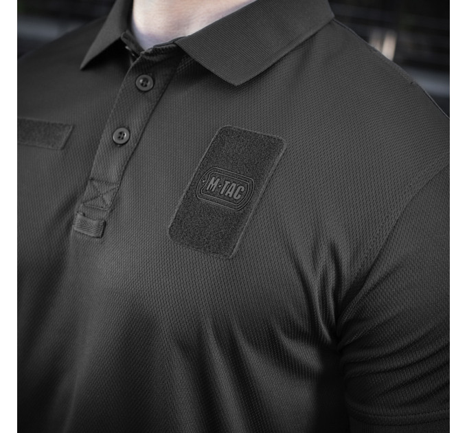 M-Tac поло Elite Tactical Coolmax Black