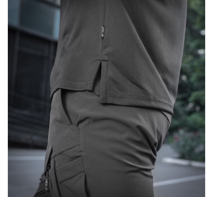 M-Tac поло Elite Tactical Coolmax Black