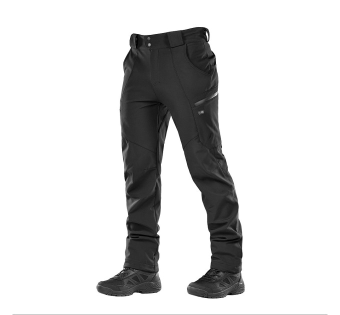 M-Tac штани Soft Shell Winter Black