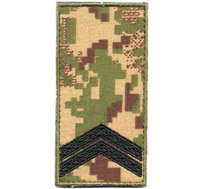Погон НГ Молодший Сержант\тк.хижак(G0822)\10*5см