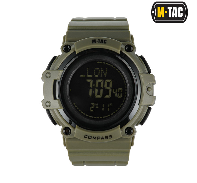 M-Tac годинник тактичний з компасом 2233 Army Green