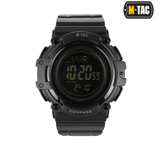 M-Tac годинник тактичний з компасом 2233 Black