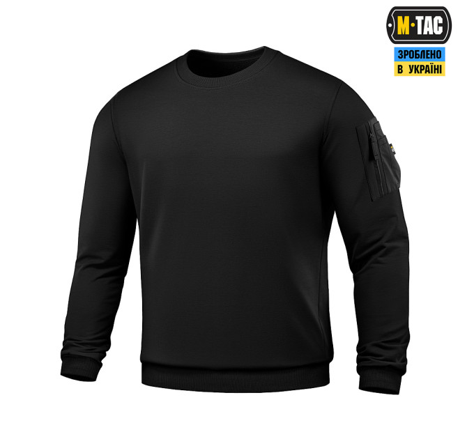 M-Tac світшот Nylon Pocket Cotton Hard Black