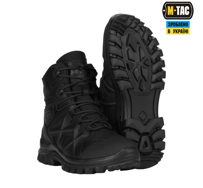 M-Tac черевики польові з  утеплювачем Winter Cross Black
