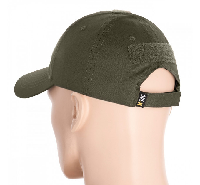 M-Tac бейсболка з липучкою Flex ріп-стоп Army Olive