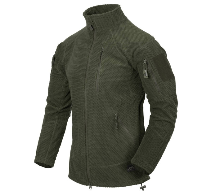 HELIKON-TEX Alpha Tactical Jacket Black куртка на блискавці Olive Green