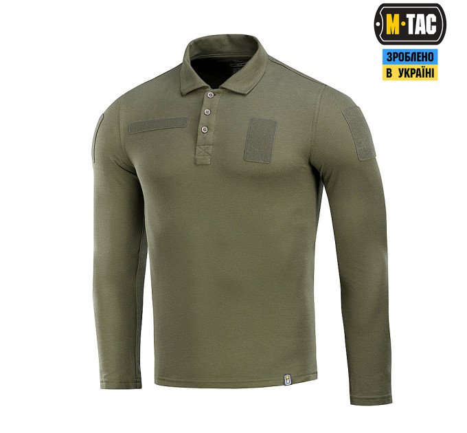 M-Tac поло тактичне довгий рукав 65/35 Army Olive
