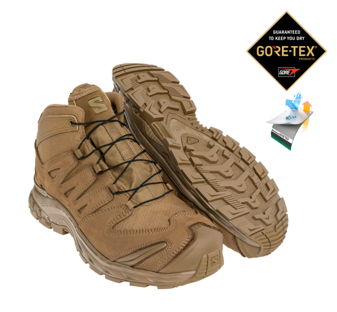 Черевики тактичні Salomon XA Forces Mid GTX - Койот Черевики тактичні Salomon XA Forces Mid GTX - Койот