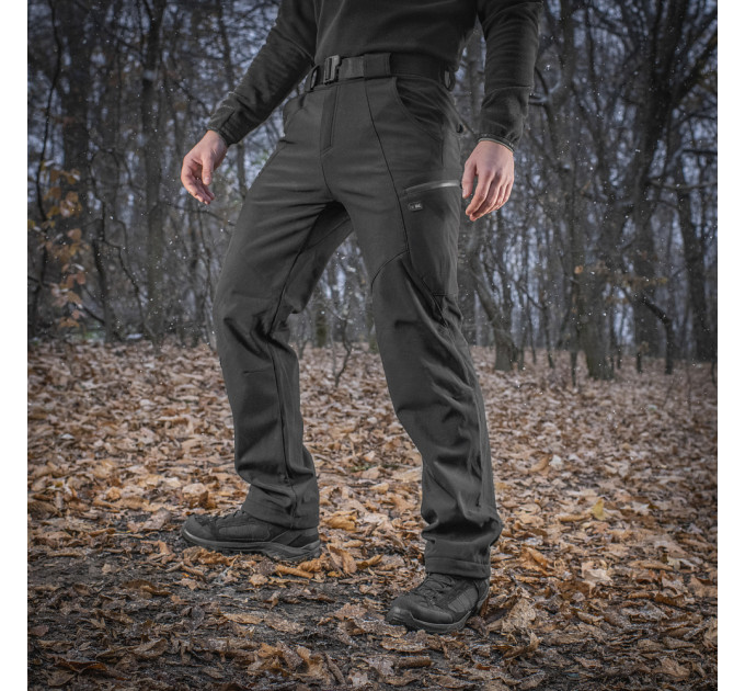 M-Tac штани Soft Shell Winter Black