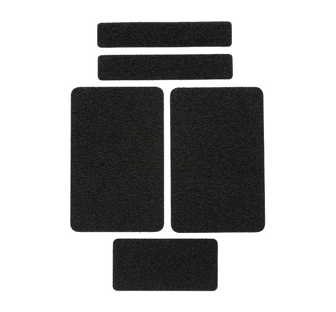 M-Tac комплект липучок (5 шт) Black