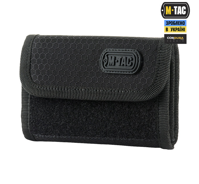 M-Tac гаманець з липучкою Elite Gen.II Hex Black