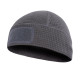 Шапка Grid Fleece Grey з липучкою