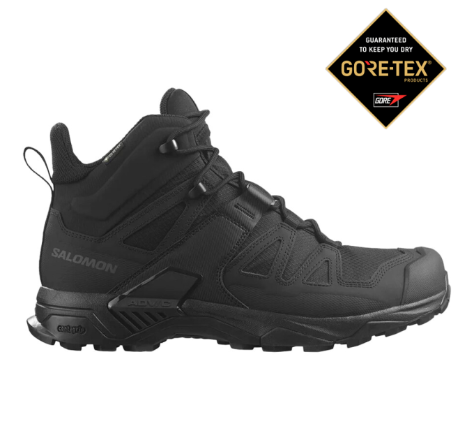 Взуття тактичне Salomon X Ultra Forces Mid GTX - чорні