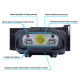 Mil-Tec Ліхтарик Headlamp Recharge GC220 (6 функцій)