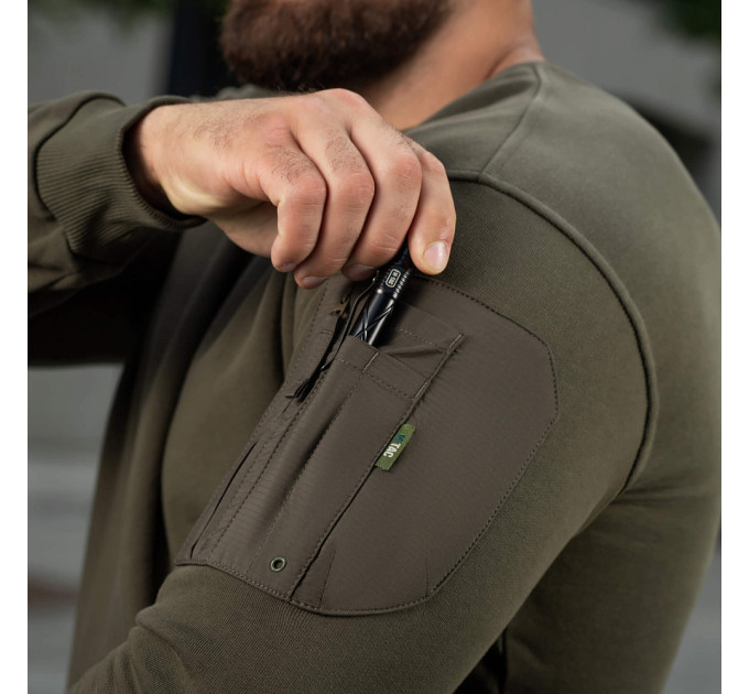 M-Tac світшот Nylon Pocket Cotton Hard Ranger Green