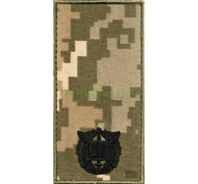 Погон ЗСУ Курсант /тк.NDU/ 10х5см