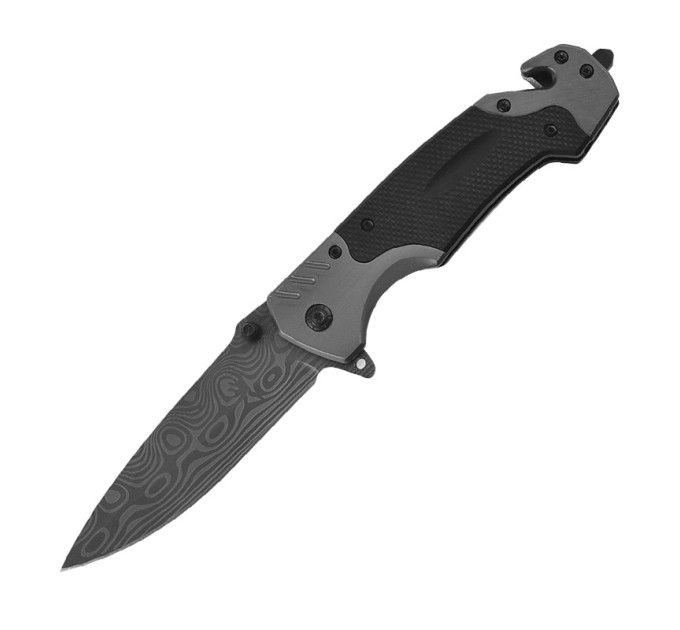 Ніж складаний сірий G10-03