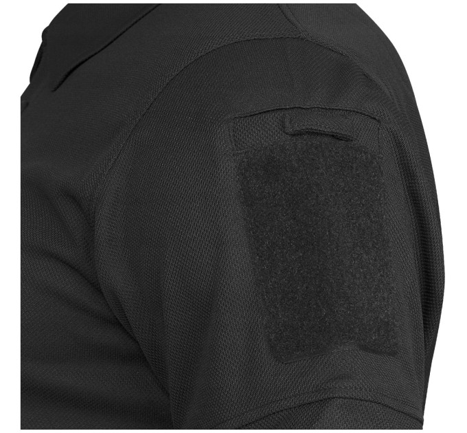 Футболка поло Mil-Tec Tactical Quickdry - Black