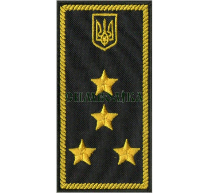 Погони митної служби на футболку поло / інспектор 1 рангу
