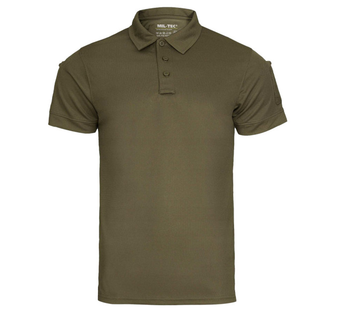 Футболка поло Mil-Tec Tactical Quickdry - Olive