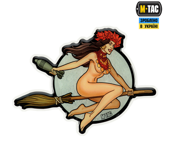 M-Tac наклейка об'ємна Tactical girl №11