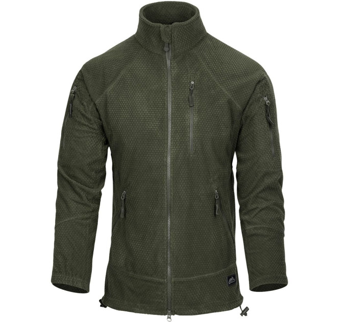 HELIKON-TEX Alpha Tactical Jacket Black куртка на блискавці Olive Green