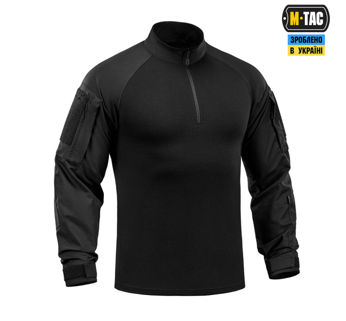 M-Tac сорочка бойова літня Gen.II Piquet Black