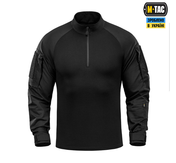 M-Tac сорочка бойова літня Gen.II Piquet Black