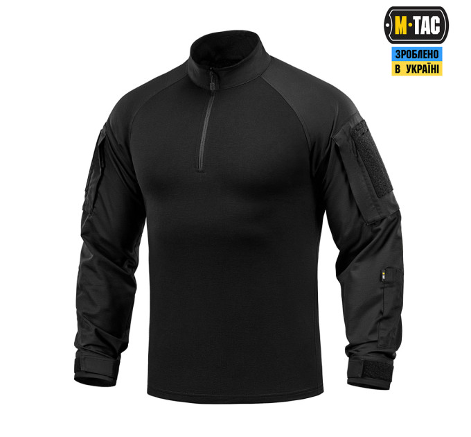 M-Tac сорочка бойова літня Gen.II Piquet Black