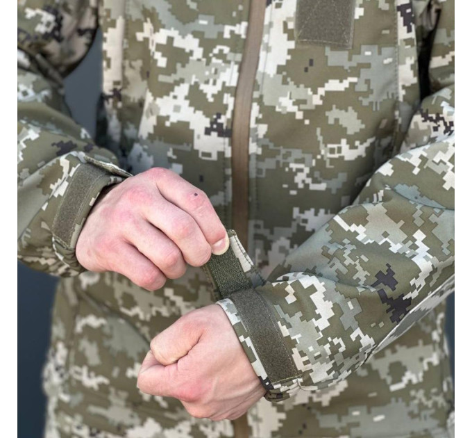 Куртка SoftShell Піксель Military R